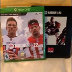 Madden 22 Xbox game, new in box, unopened
